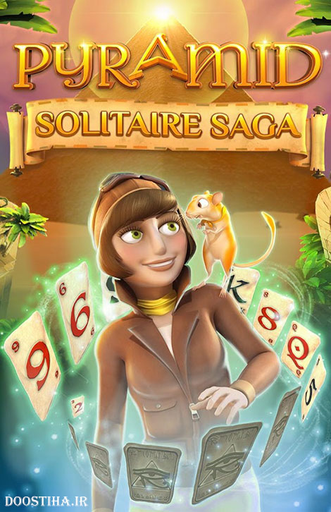 دانلود بازی فکری و حماسی هرم Pyramid Solitaire Saga 1.26.1