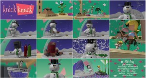 دانلود انیمیشن کوتاه خرت و پرت Knick Knack 1989 دانلود انیمیشن پیکسار Knick Knack 1989