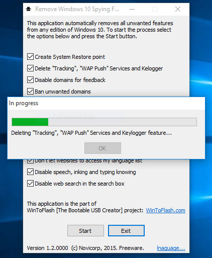 How to Remove Windows 10 Spying Features
