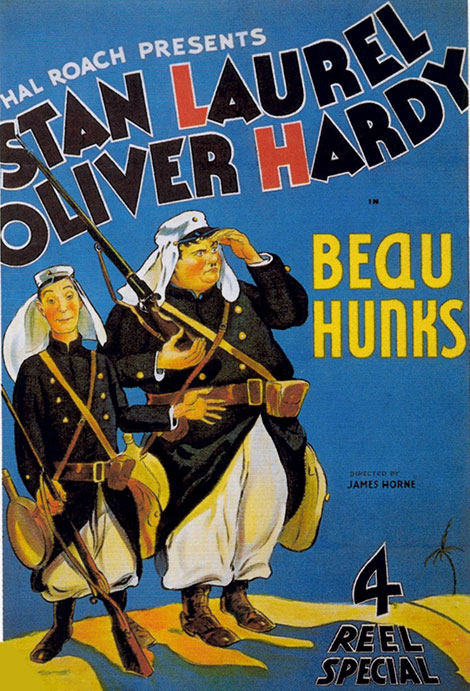 دانلود دوبله فارسی فیلم دو سرباز Beau Hunks 1931