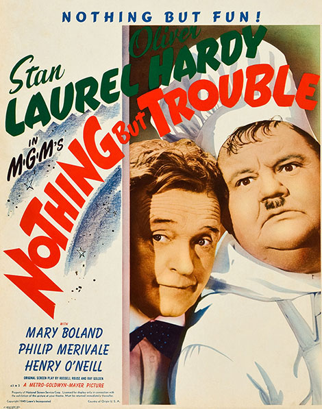 دانلود دوبله فارسی فیلم Nothing But Trouble 1944
