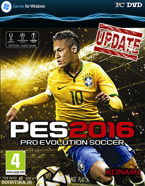دانلود پچ آپدیت جدید بازی پرو ساکر PES16 PTE Patch 2.1 Final دانلود پچ آپدیت PES 2016 با نام PES16 PTE Patch 1.0 Final