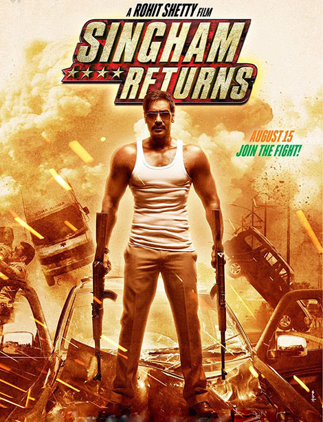 دانلود دوبله فارسی فیلم بازگشت سینگام Singham Returns 2014