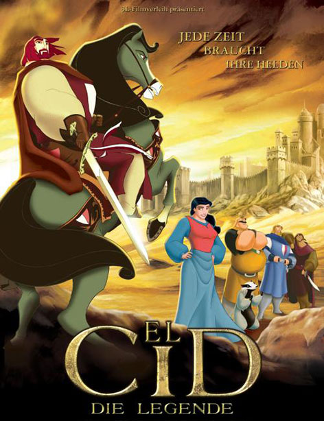 دانلود دوبله فارسی انیمیشن El Cid:The Legend 2003