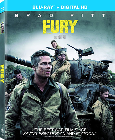 دانلود دوبله فارسی فیلم خشم Fury 2014