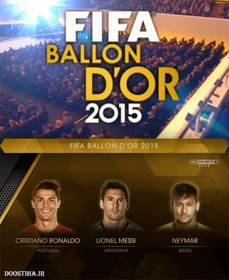 دانلود مراسم توپ طلای فیفا FIFA Ballon D&rsquo;OR Award 2016