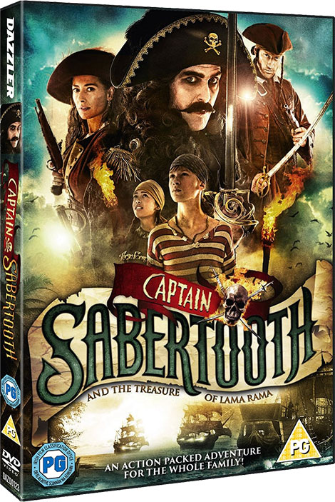 دانلود دوبله فارسی فیلم Captain Sabertooth and the Treasure of Lama Rama 2014
