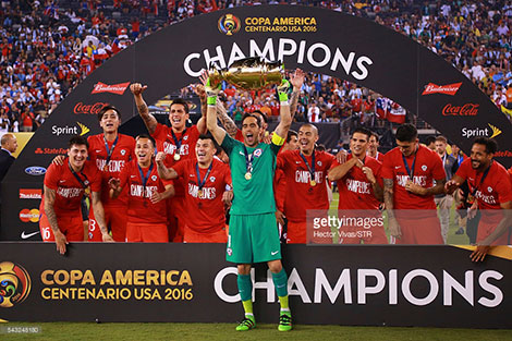 دانلود مراسم قهرمانی Copa America Trophy Celebration 2016 دانلود مراسم قهرمانی Copa America Trophy Celebration 2016