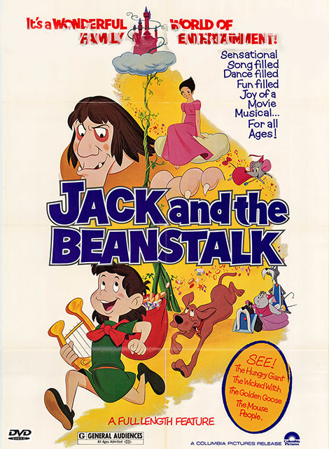 دانلود دوبله فارسی انیمیشن Jack and the Beanstalk 1974