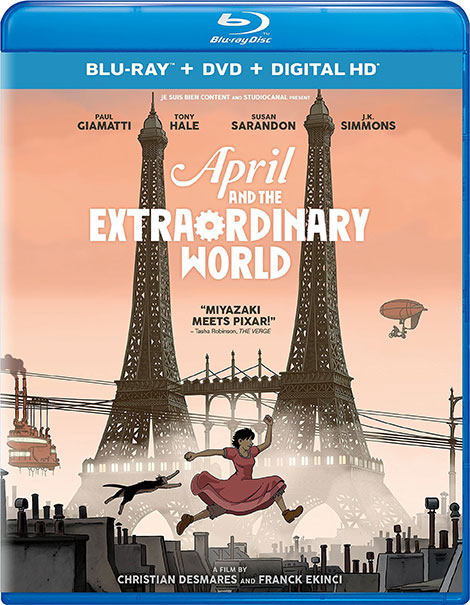دانلود انیمیشن April and the Extraordinary World 2015 دانلود انیمیشن April and the Extraordinary World 2015