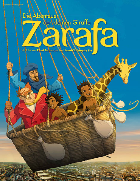 دانلود انیمیشن زرافه با دوبله فارسی Zarafa 2012 BluRay