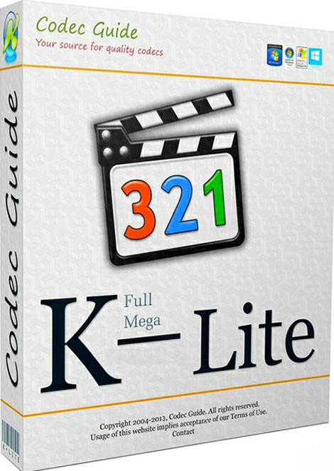 دانلود نرم افزار کاربردی K-Lite Codec Pack Mega 14.5.5 دانلود نرم افزار کی-لایت کدک پک K-Lite Codec Pack