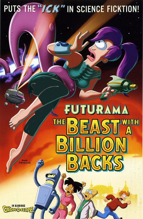 دانلود انیمیشن The Beast with a Billion Backs 2008 دانلود انیمیشن Futurama: The Beast with a Billion Backs 2008