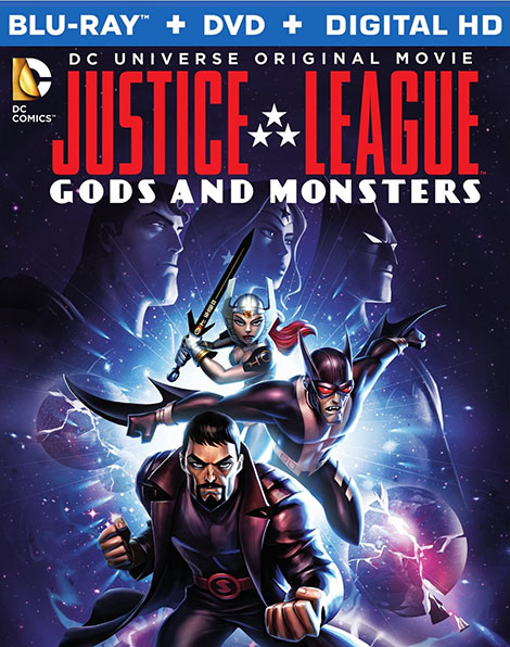 دانلود دوبله فارسی انیمیشن Justice League: Gods and Monsters 2015