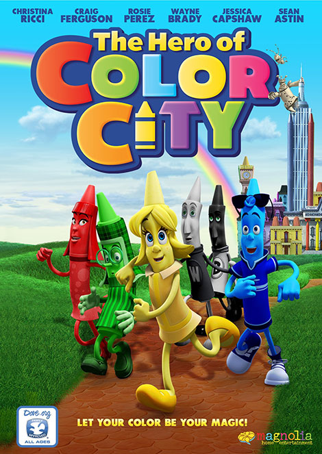دانلود انیمیشن قهرمان شهر رنگی The Hero of Color City 2014 دانلود دوبله فارسی انیمیشن The Hero of Color City 2014