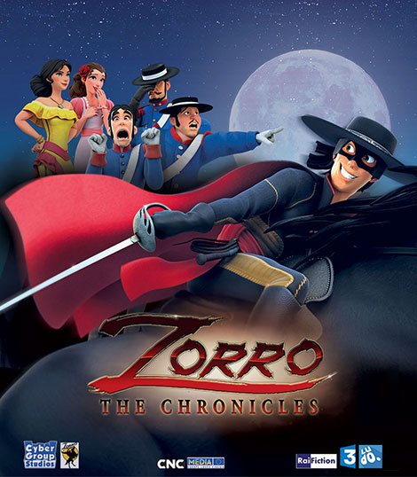 دانلود دوبله فارسی انیمیشن سریالی زورو Zorro: The Chronicles 2015 دانلود انیمیشن سریالی زورو Zorro the Chronicles 2017
