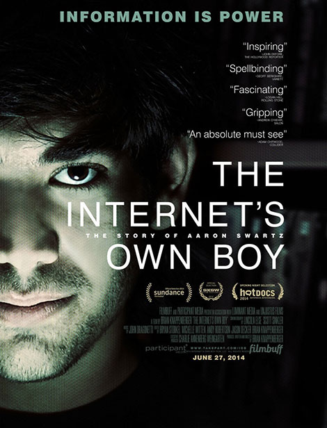 دانلود دوبله فارسی مستند The Internet's Own Boy: The Story of Aaron Swartz 2014