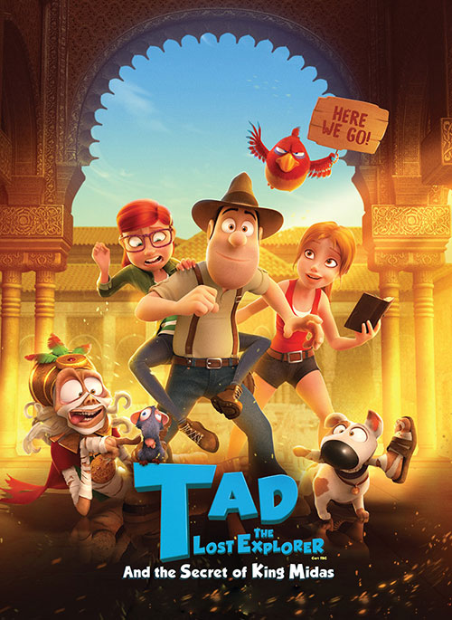دانلود انیمیشن Tad the Lost Explorer and the Secret of King Midas 2017, دوبله فارسی انیمیشن Tad Jones 2: The Hero Returns 2017