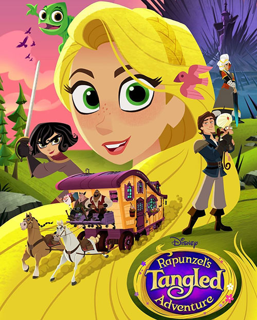دانلود فصل دوم انیمیشن گیسو کمند Rapunzel's Tangled Adventure 2017