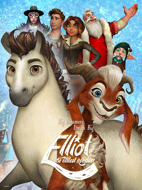 دانلود کارتون Elliot the Littlest Reindeer 2018 دانلود کارتون الیوت کوچکترین گوزن شمالی با دوبله فارسی