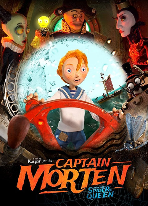 دانلود انیمیشن کاپیتان مورتین و ملکه عنکبوتی Captain Morten and the Spider Queen 2018