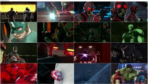 دانلود دوبله فارسی انیمیشن مرد آهنی و کاپیتان آمریکا: اتحاد قهرمانان Iron Man and Captain America: Heroes United 2014