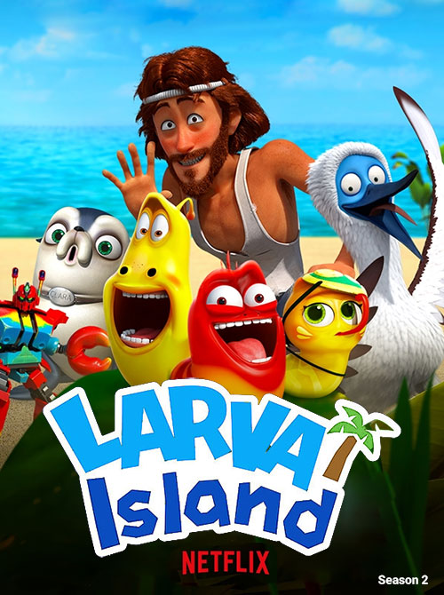 دانلود فصل دوم کارتون جزیره لاروا Larva Island 2019