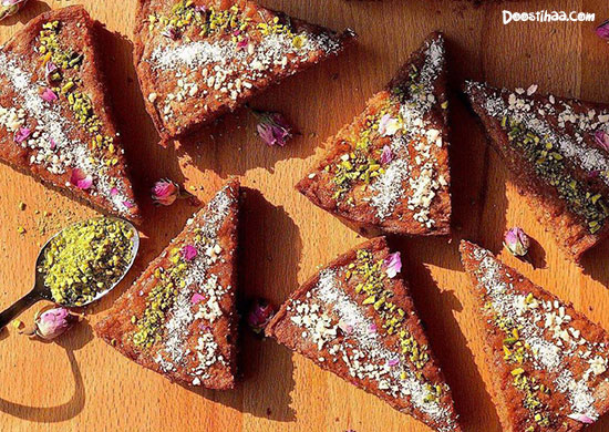 طرز تهیه کیک بسبوسه شکلاتی طرز تهیه کیک بسبوسه شکلاتی