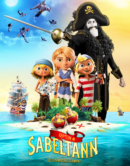 دانلود انیمیشن Captain Sabertooth and the Magic Diamond 2019 دانلود انیمیشن Captain Sabertooth and the Magic Diamond 2019
