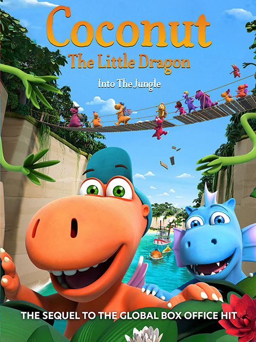 دانلود انیمیشن Coconut the Little Dragon 2 2018 دانلود انیمیشن Coconut the Little Dragon 2: Into the Jungle 2018