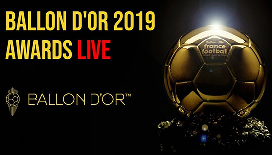 دانلود مراسم توپ طلا ۲۰۱۹ The 2019 Ballon d'Or 2019 HDTV