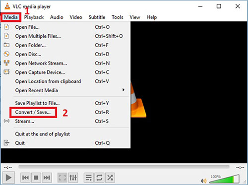 تغییر فرمت ویدئو با VLC Player