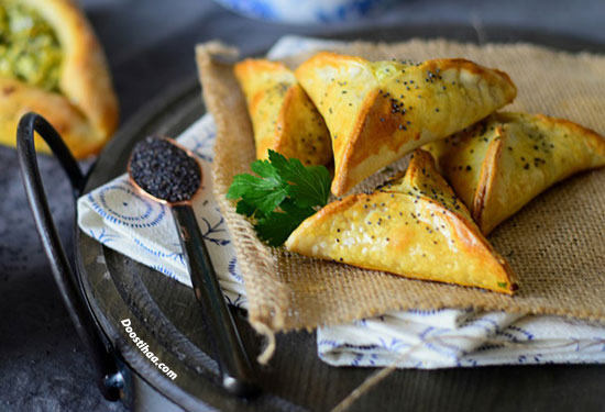 طرز تهیه فطایر گوشت و قارچ طرز تهیه فطایر گوشت و قارچ