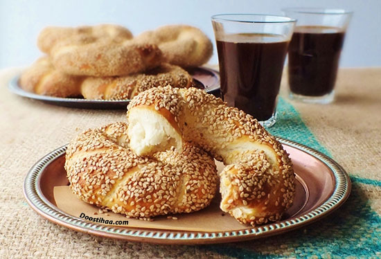 طرز تهیه نان سیمیت طرز تهیه نان سیمیت