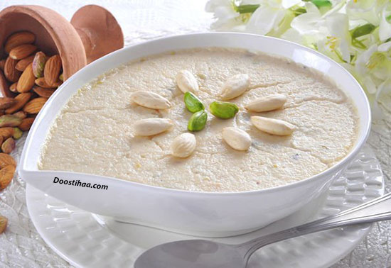طرز تهیه دسر کشکول 