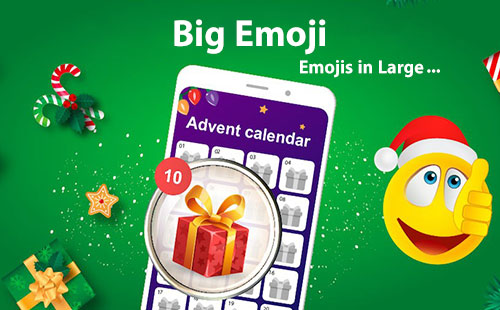 دانلود اپلیکیشن بیگ ایموجی Big Emoji v5.5.3