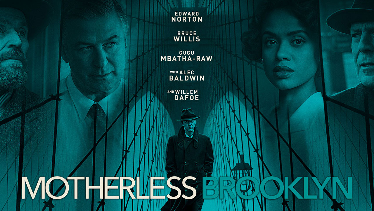 دانلود فیلم بروکلین بی مادر با دوبله فارسی Motherless Brooklyn 2019