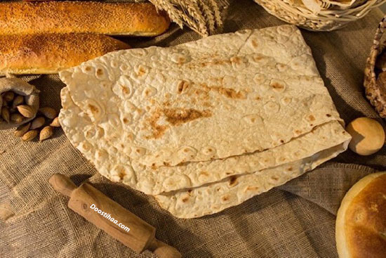 طرز تهیه نان لواش خانگی طرز تهیه نان لواش خانگی