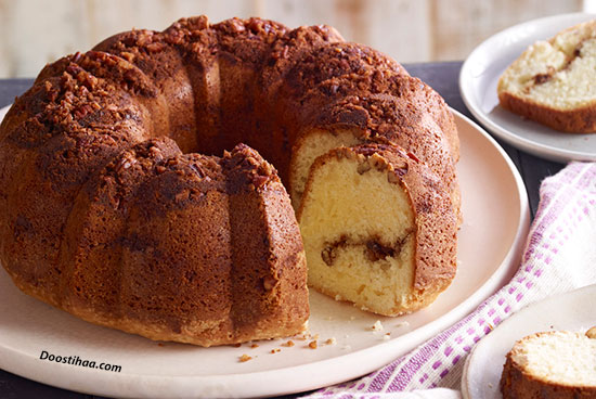 طرز تهیه کیک سینابون