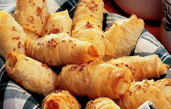 طرز تهیه رول ارده