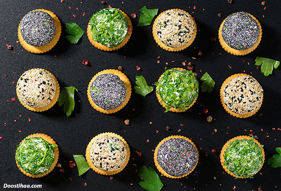طرز تهیه توپک پنیری