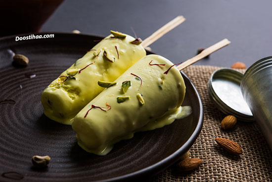طرز تهیه بستنی شیرعسلی