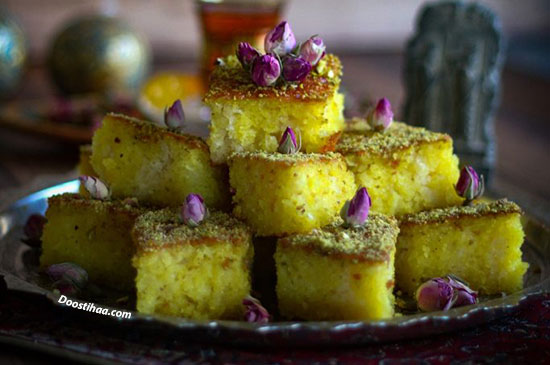 طرز تهیه کیک باقلوا