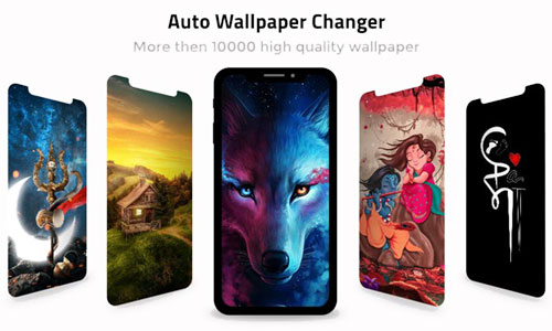 تغییر خودکار تصاویر زمینه با اپلیکیشن Auto Wallpaper Changer 2.3.4