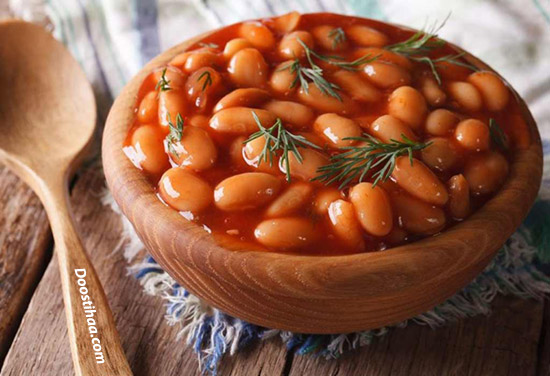 طرز تهیه خوراک لوبیای شیرین طرز تهیه خوراک لوبیای شیرین