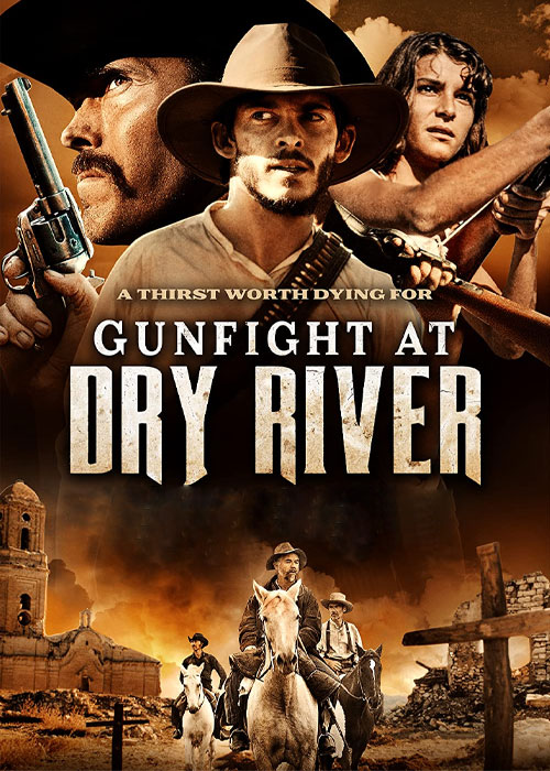 دانلود فیلم نبرد مسلحانه در رودخانه خشک Gunfight at Dry River 2021