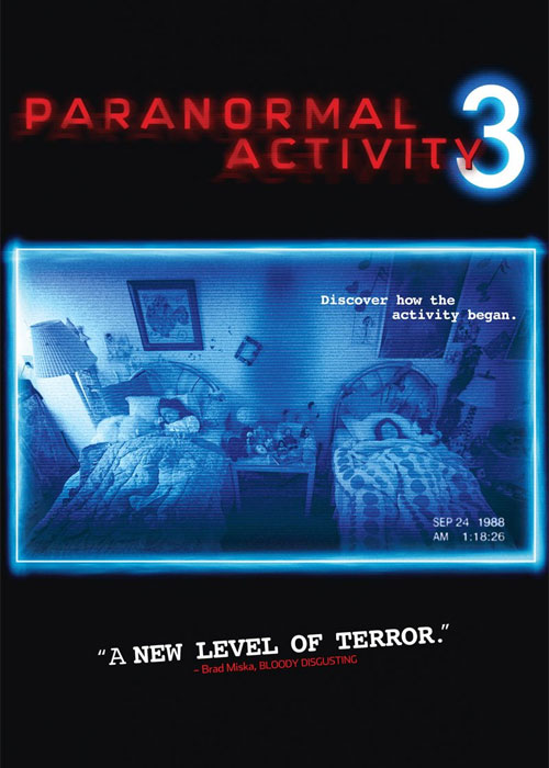 دانلود فیلم فعالیت فراطبیعی ۳ Paranormal Activity 3 2011