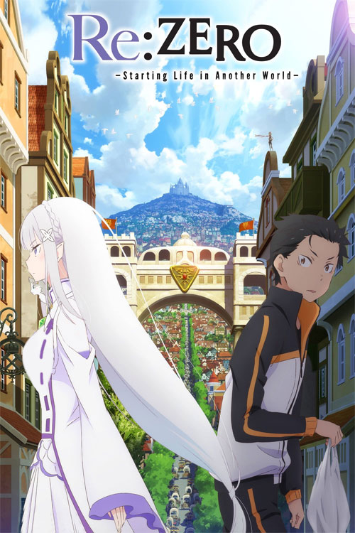 دانلود انیمه ری: زیرو Re: Zero 2016-2021 دانلود انیمه ژاپنی Re: Zero, Starting Life in Another World 2016-2021