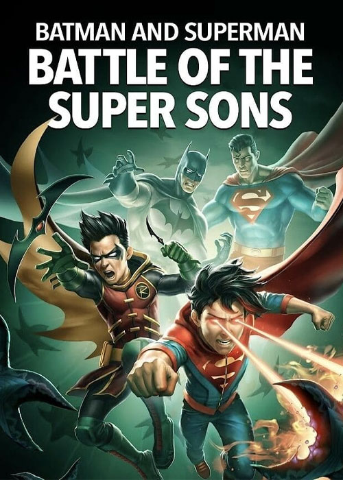 دانلود انیمیشن Battle of the Super Sons 2022 دانلود انیمیشن Batman and Superman: Battle of the Super Sons 2022