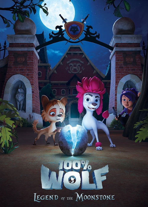 دانلود انیمیشن 100% Wolf: Legend of the Moonstone 2020